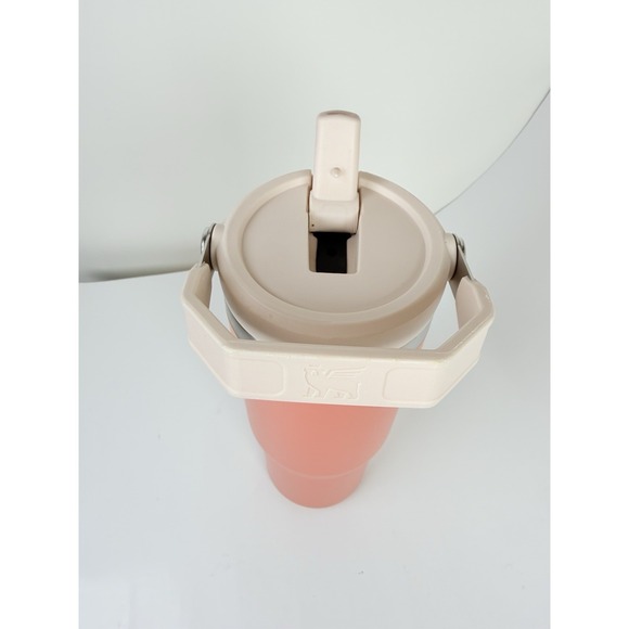 Stanley IceFlow 30oz Flip Straw Tumbler Stainless Steel Polar Peach – Used - Picture 7 of 14